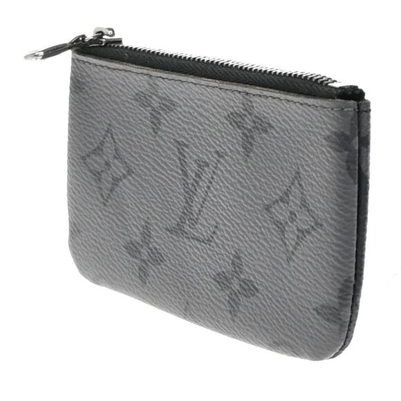 LOUIS VUITTON Pochette Cle Coin Case Monogram Eclipse Reverse BK M80905 86RF577 - Picture 2 of 14